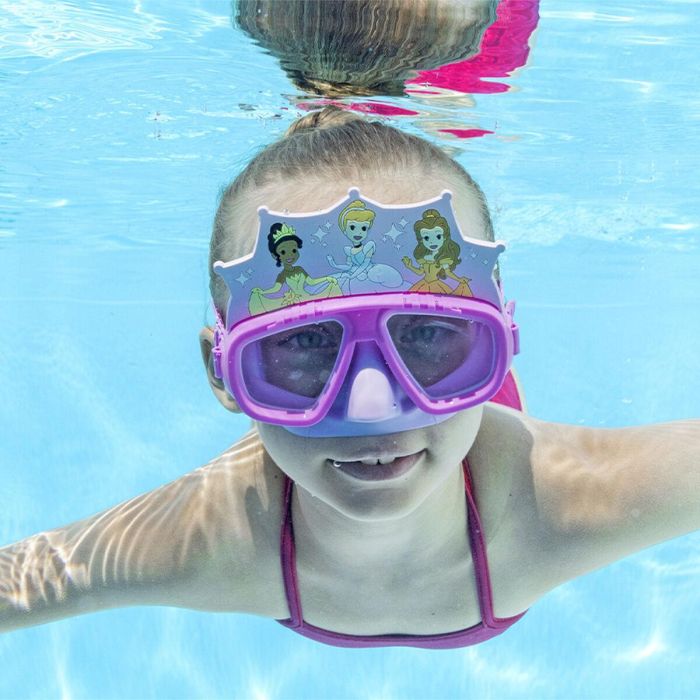 Bestway Mascara Infantil Correa Silicona Princesas +3 Años Piscina y Playa 09116 1 Bestway Mascara Infantil Correa Silicona Princesas +3 Años Piscina y Playa 09116 1
