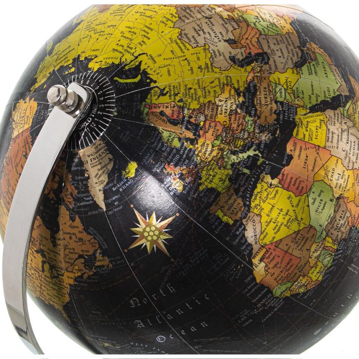 Globo Terraqueo Alexandra House Living Metal 21 x 35 x 20 cm 1