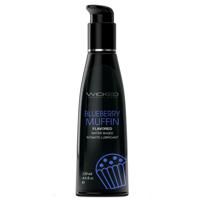 Lubricante Wicked Sensual Care Arándano 120 ml 4 Lubricante Wicked Sensual Care Arándano 120 ml 4