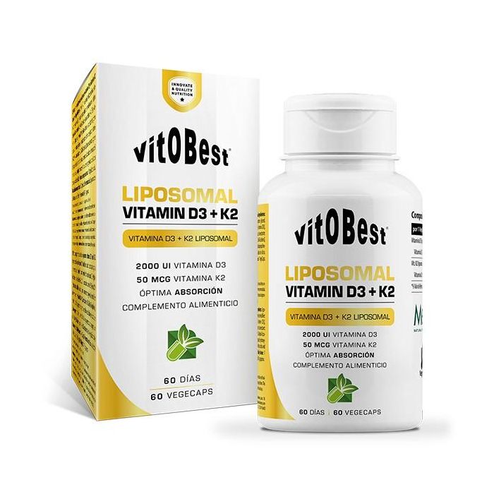 Liposomal Vitamin D3+K2