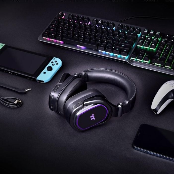 Thermaltake Argent H5 Wireless RGB Black 5 Thermaltake Argent H5 Wireless RGB Black 5