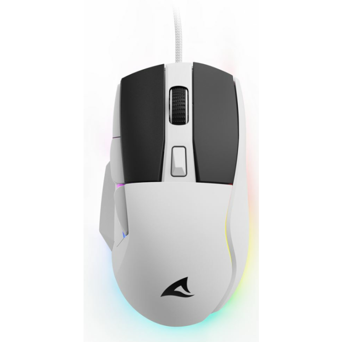 Sharkoon SGM35 Ratón Gaming Universal USB Tipo A Óptico 6400 DPI para Diestros