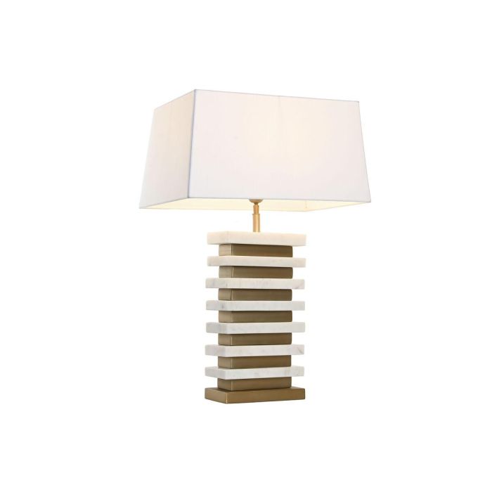 Lampara Sobremesa Item Home DKD Home Decor Dorado Blanco 50 x 86 x 30 cm 5 Lampara Sobremesa Item Home DKD Home Decor Dorado Blanco 50 x 86 x 30 cm 5