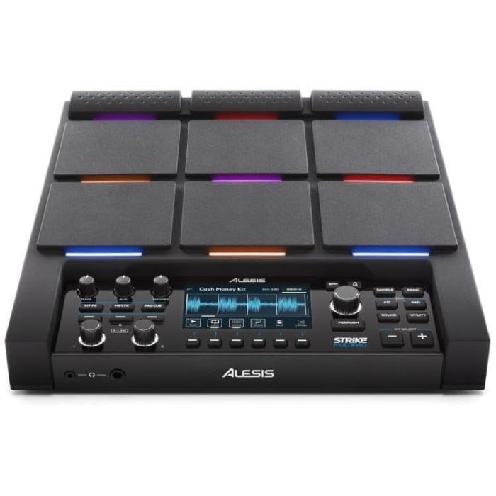 Alesis Strike Multipad Pad de Percusión con Sampler y Looper, 9 Pads Sensibles