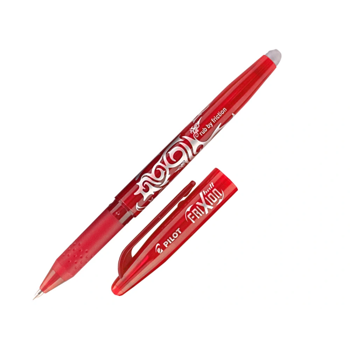 Pilot Bolígrafo Tinta Borrable Frixion Ball 0.7 Rojo (Set de 12) (Set de 12) 3
