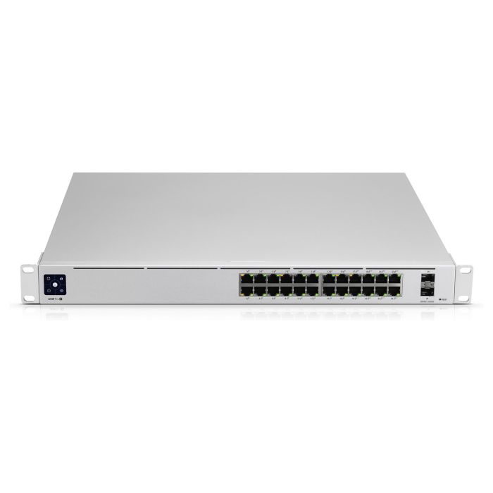 Ubiquiti USW-Pro-24-PoE Switch Gestionado Gigabit Ethernet 24 Puertos PoE+ PoE++ 400W Montaje en Rack 1U 4