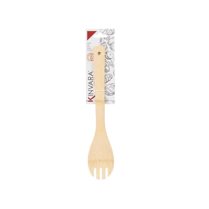 Tenedor Bambu Cocina Kinvara 6X34CM (24 Unidades) 2 Tenedor Bambu Cocina Kinvara 6X34CM (24 Unidades) 2