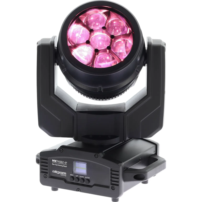 Algamlight Proyector Wash Zoom 19x15W RGBW Cabezal Móvil para Eventos y Escenarios 1