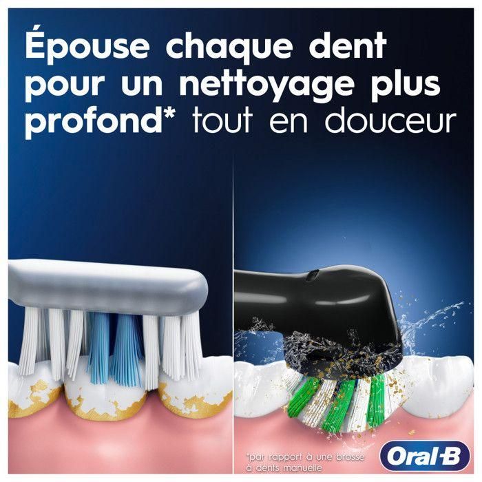 Oral-B VITALITY PRO NEGRO Cepillo Dientes Eléctrico con Temporizador, 3 Modos de Cepillado y 8800 Rotaciones/Minuto, 1 unidad 2 Oral-B VITALITY PRO NEGRO Cepillo Dientes Eléctrico con Temporizador, 3 Modos de Cepillado y 8800 Rotaciones/Minuto, 1 unidad 2