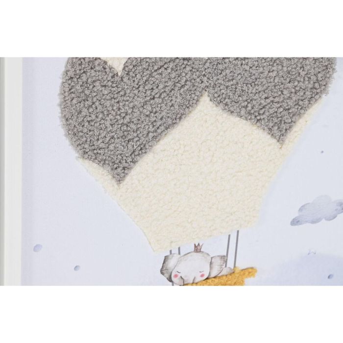 Cuadro Baby DKD Home Decor Multicolor Blanco 1.8 x 40 x 30 cm (4 Unidades) 2 Cuadro Baby DKD Home Decor Multicolor Blanco 1.8 x 40 x 30 cm (4 Unidades) 2