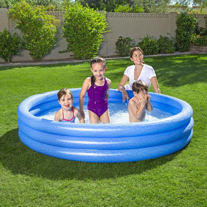 Bestway Piscina Hinchable Infantil 3 Aros Eco Color Surtido 183x33 cm +2 Años Jardin 51027 1