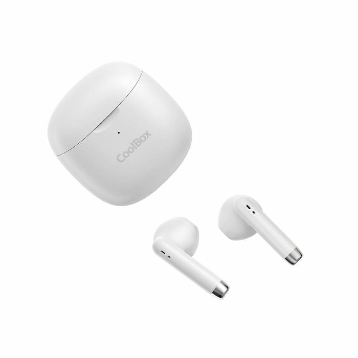 Auriculares in Ear Bluetooth CoolBox COO-AUB-TWS01 Blanco 1 Auriculares in Ear Bluetooth CoolBox COO-AUB-TWS01 Blanco 1