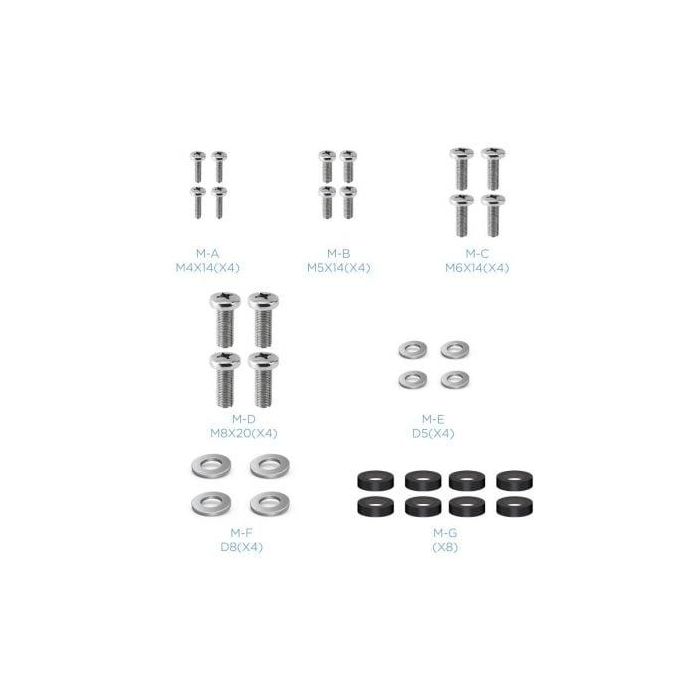 TooQ LP1342T-B Soporte de Pared Fijo Inclinable para TV 23-42" hasta 35kg VESA 75x75-200x200, inclinación +5°/-10°, Negro 3 TooQ LP1342T-B Soporte de Pared Fijo Inclinable para TV 23-42" hasta 35kg VESA 75x75-200x200, inclinación +5°/-10°, Negro 3
