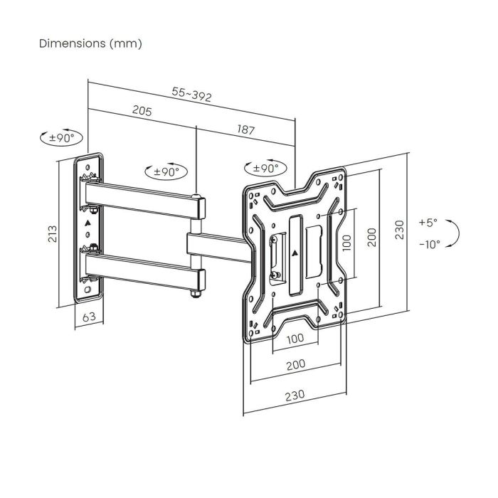 Soporte TV Aisens WT43TSE-413 43"
