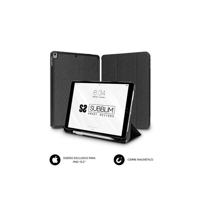 Funda para Tablet Subblim SUBCST-5SC310 Negro 10,2"