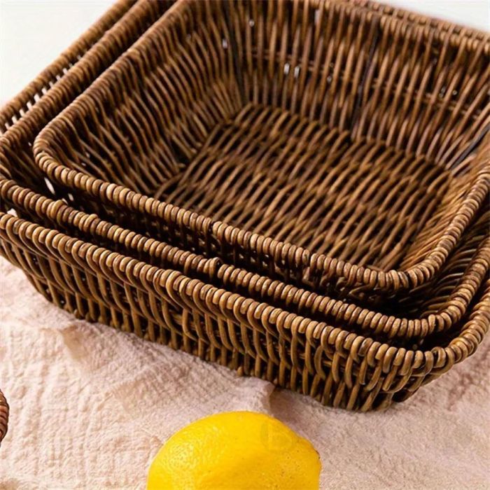 Cesta Pan Cuadr.Pp Reforzada 21.5Cm My Bar (18 Unidades) 1