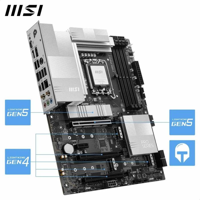 MSI Placa Base PRO Z890 P LGA 1851 Intel Z890 DDR5 ATX para PC 22 MSI Placa Base PRO Z890 P LGA 1851 Intel Z890 DDR5 ATX para PC 22