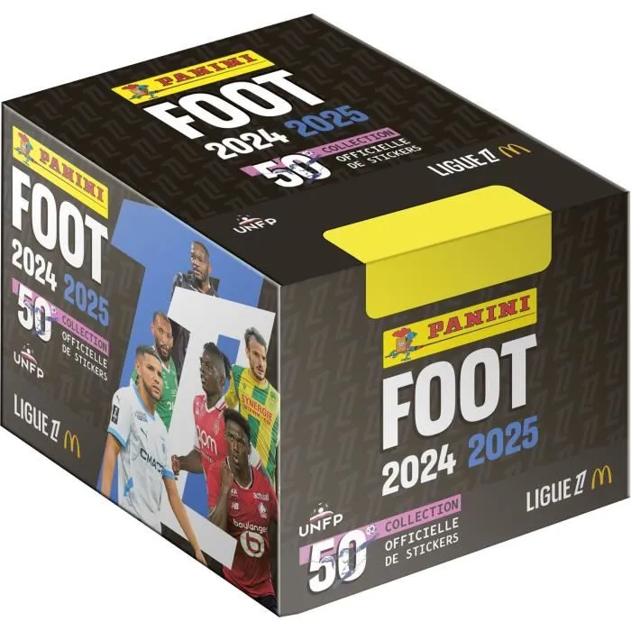 Panini Caja Fútbol Ligue 1 2024-2025 McDonald's PAN8051708022391 50 fundas 350 pegatinas