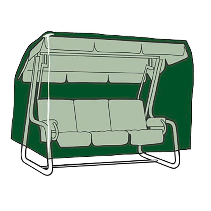 Altadex Funda Protectora para Columpio 143x255x170cm 240g/m², Impermeable, Protección UV, Poliéster Verde 0 Altadex Funda Protectora para Columpio 143x255x170cm 240g/m², Impermeable, Protección UV, Poliéster Verde 0