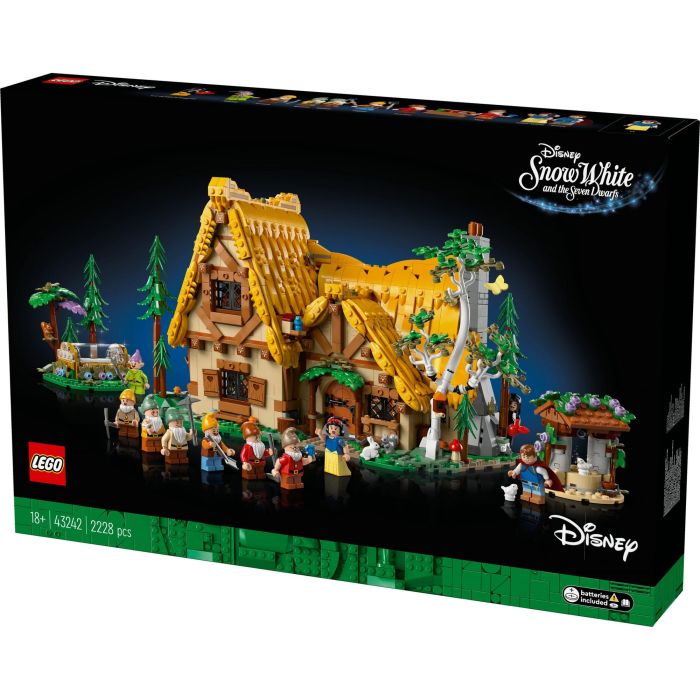 LEGO 43242 Disney La Cabaña de Blancanieves y los Siete Enanitos Set de Construcción 6 LEGO 43242 Disney La Cabaña de Blancanieves y los Siete Enanitos Set de Construcción 6