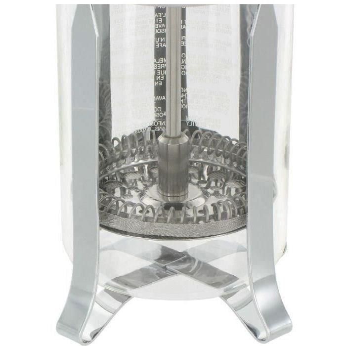 Bodum BOD0727015100043 Cafetera de pistón Chambord, 8 tazas, 1.0 L, acero inoxidable 1 Bodum BOD0727015100043 Cafetera de pistón Chambord, 8 tazas, 1.0 L, acero inoxidable 1