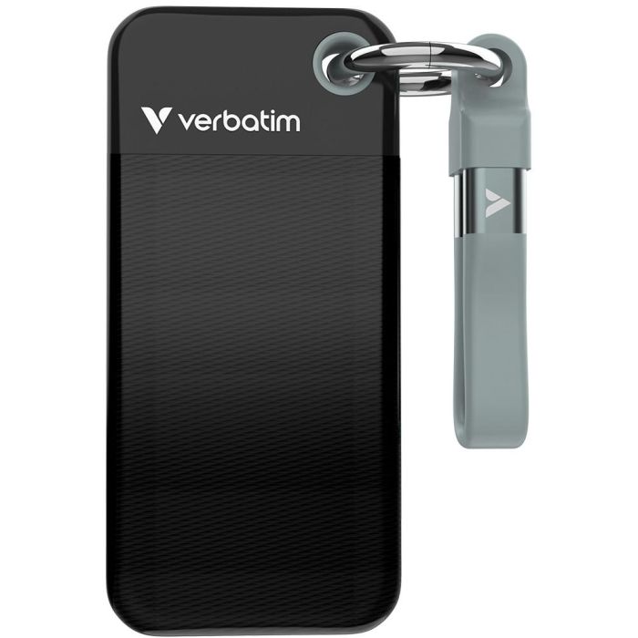 Verbatim Pocket SSD USB 3.2 Gen 2 1TB Black/Grey 0 Verbatim Pocket SSD USB 3.2 Gen 2 1TB Black/Grey 0
