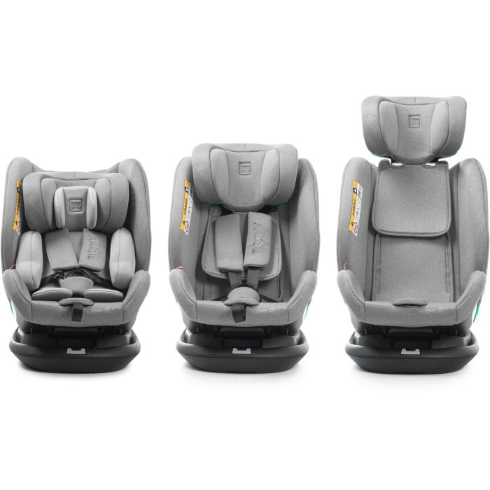 Silla de coche - BABYAUTO - Odeas - Grupo 0/1/2/3 - I-Size - 40/150 cm - Top tether - Giratorio 360° - Antracita 5 Silla de coche - BABYAUTO - Odeas - Grupo 0/1/2/3 - I-Size - 40/150 cm - Top tether - Giratorio 360° - Antracita 5