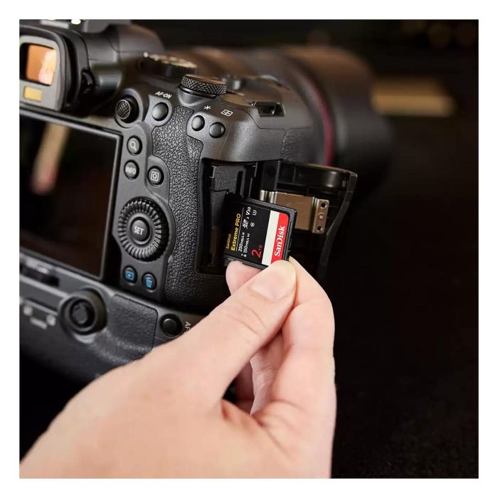 Sandisk Tarjeta microSDXC Extreme PRO 2TB UHS-I V30 A2 Class U3 250MB/s Lectura 150MB/s Escritura 3