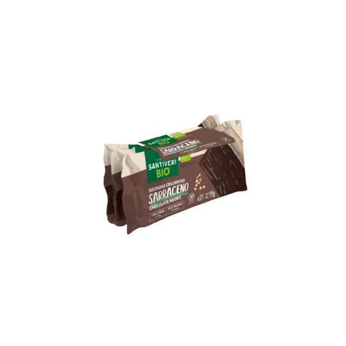 Tostadas Trigo Sarraceno Choco Negro 6Ud. Tostadas Trigo Sarraceno Choco Negro 6Ud.