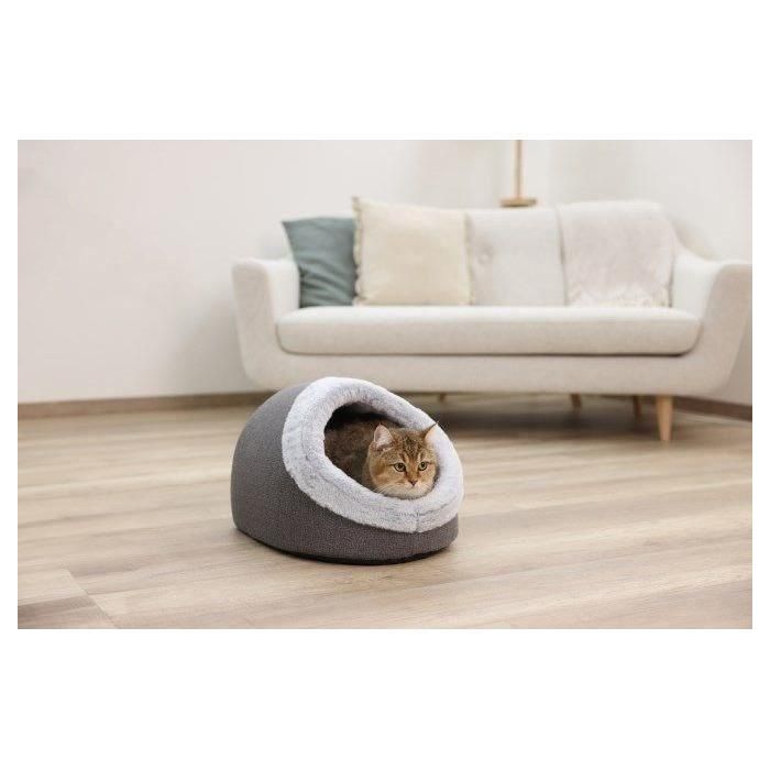 Iglú para gatos - KERBL - JANA - 41 x 50 x 34 cm - Gris 2 Iglú para gatos - KERBL - JANA - 41 x 50 x 34 cm - Gris 2
