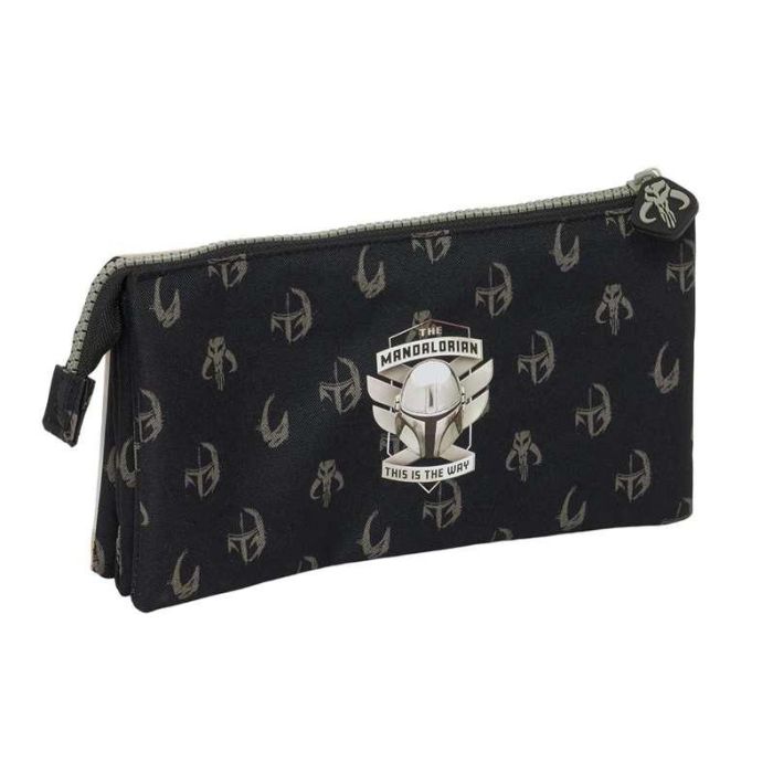 Portatodo Doble The Mandalorian This is the way Negro 22 x 12 x 3 cm 1 Portatodo Doble The Mandalorian This is the way Negro 22 x 12 x 3 cm 1