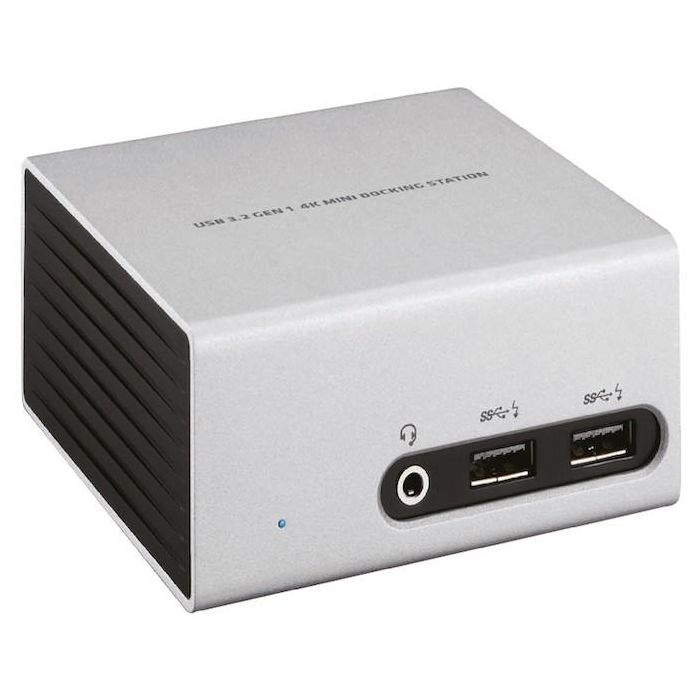Club3D 4K Mini-Dockingst USB3 ->4xUSB3/HDMI/DVI/LAN silber 0 Club3D 4K Mini-Dockingst USB3 ->4xUSB3/HDMI/DVI/LAN silber 0