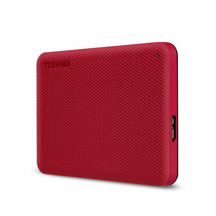 Disco Duro Externo Toshiba CANVIO ADVANCE 4 TB Rojo 2