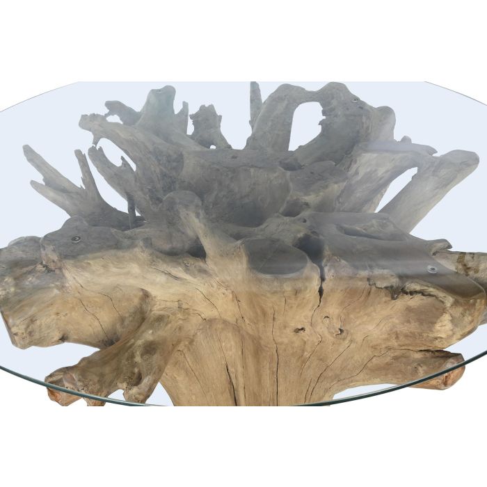 Mesa Comedor Item Home DKD Home Decor Natural 160 x 76 x 160 cm 2