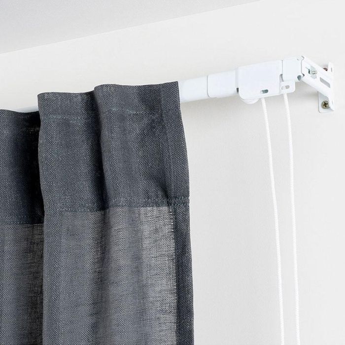 Cintacor Riel Extensible Reforzado 160-300cm Blanco para Cortinas Storplanet 3 Cintacor Riel Extensible Reforzado 160-300cm Blanco para Cortinas Storplanet 3