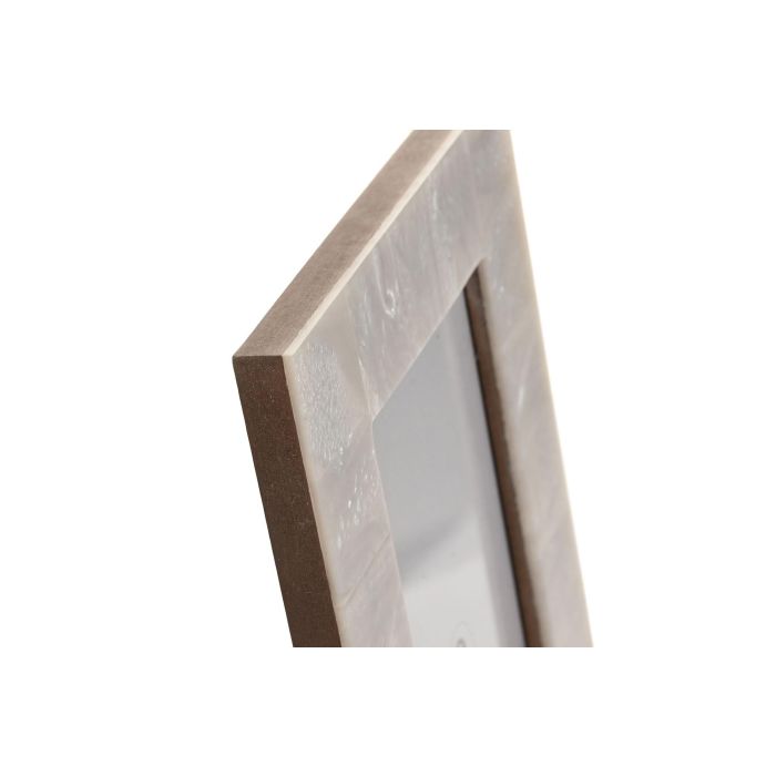 Marco Foto 10X15 Glam DKD Home Decor Blanco 1.8 x 20 x 15 cm 1