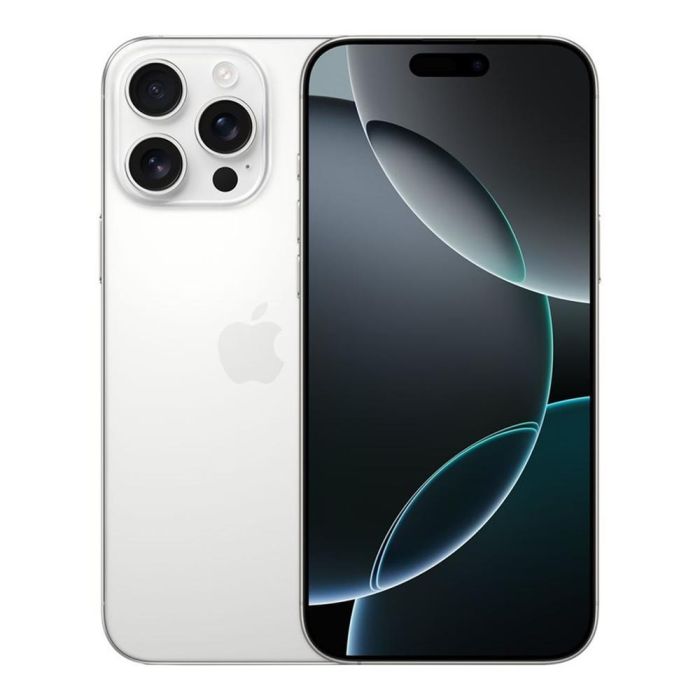 Smartphone Apple iPhone 16 Pro 256GB/ 6.3"/ 5G/ Titanio Blanco Smartphone Apple iPhone 16 Pro 256GB/ 6.3"/ 5G/ Titanio Blanco