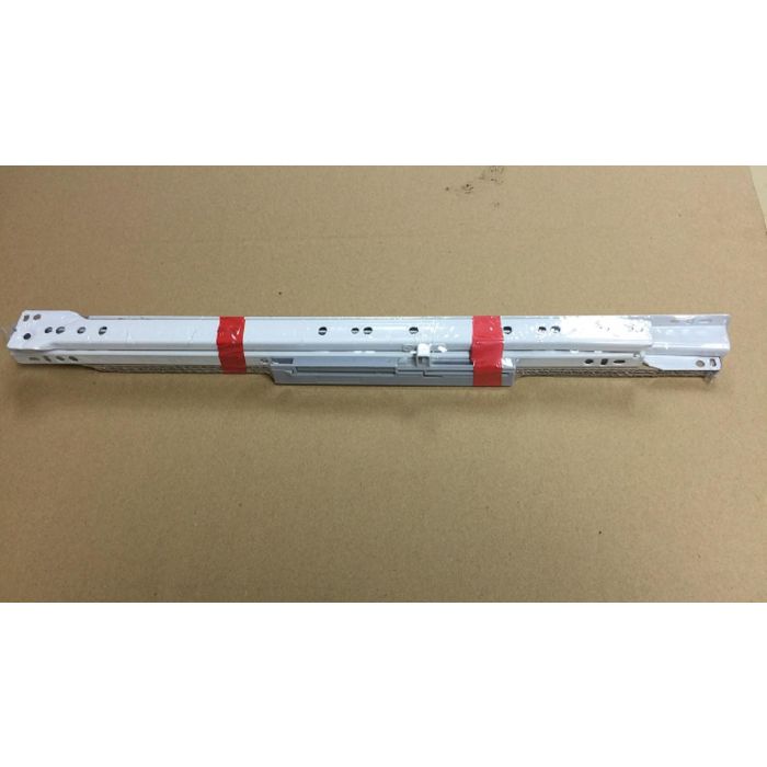 HERRAJES ALK R9006 Guía Caída Rodemuss con Freno, 450mm, 1.1mm Espesor