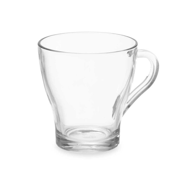 Taza Vidrio Asa 280 Ml Vivalto 11X9CM (24 Unidades) 1 Taza Vidrio Asa 280 Ml Vivalto 11X9CM (24 Unidades) 1