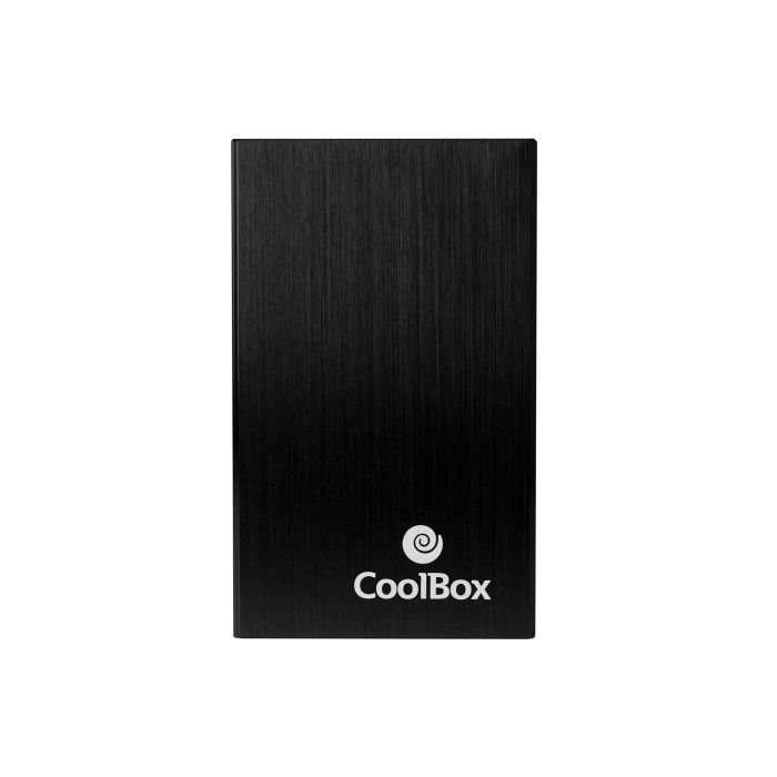 Carcasa para Disco Duro CoolBox SlimChase A-2523 Negro 2,5" 2