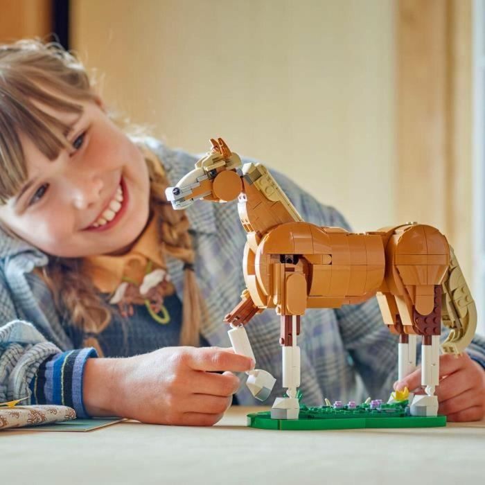 Lego Creator 3 en 1 31166 El Hermoso Caballo - Set de Construcción para Niños y Niñas de 9 Años 1 Lego Creator 3 en 1 31166 El Hermoso Caballo - Set de Construcción para Niños y Niñas de 9 Años 1
