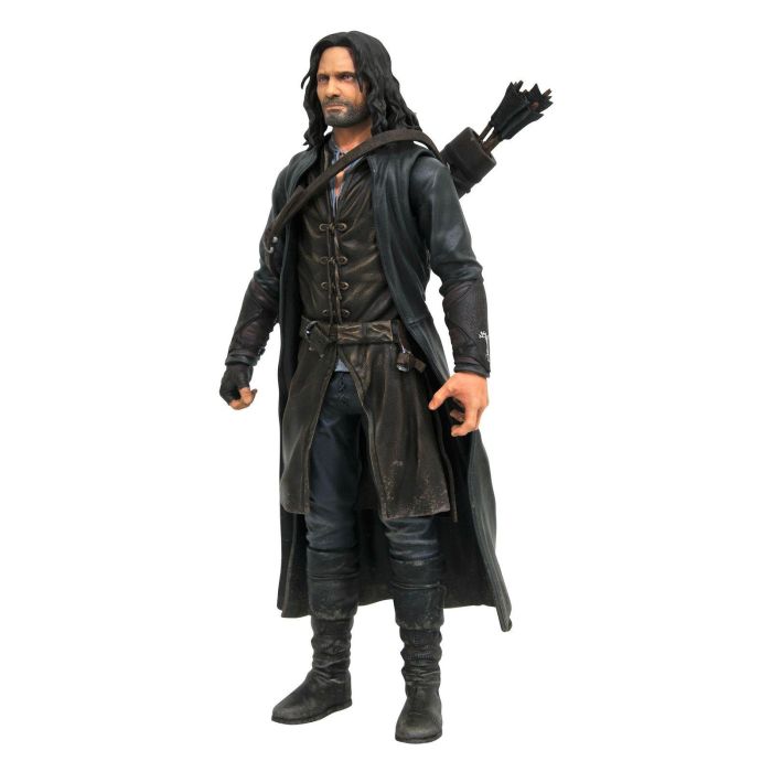 Diamond collection Aragorn Action Figure 18 cm The Lord of the Rings con accesorios, diseñada por Eamon O'Donoghue