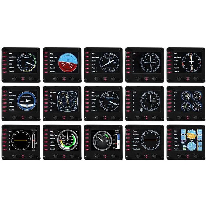 Logitech Panel de Instrumentos de Vuelo Saitek Pro 5