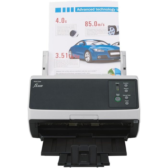 Ricoh fi-8150 Escáner Documentos ADF Dúplex USB 3.2 LAN 50 ppm Capacidad 100 hojas 2