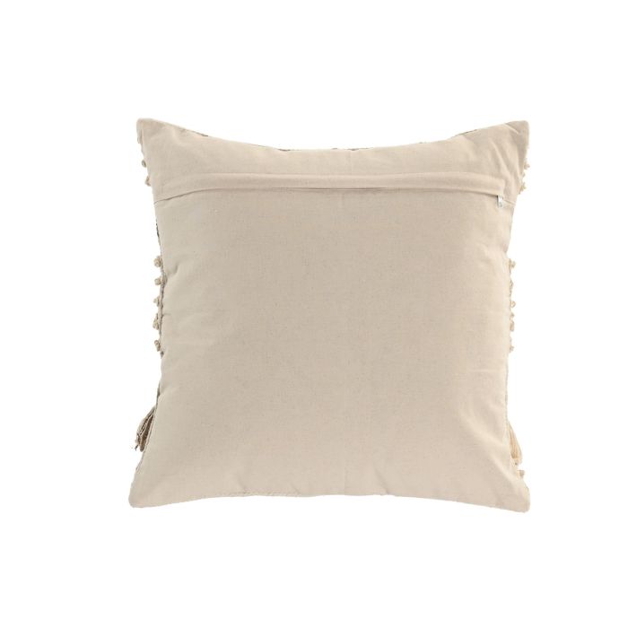 Cojin Boho DKD Home Decor Crudo 45 x 45 cm (2 Unidades) 3