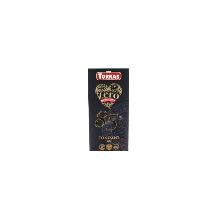 TORRAS Chocolate Negro 85% Cacao Sin Azúcar 100g