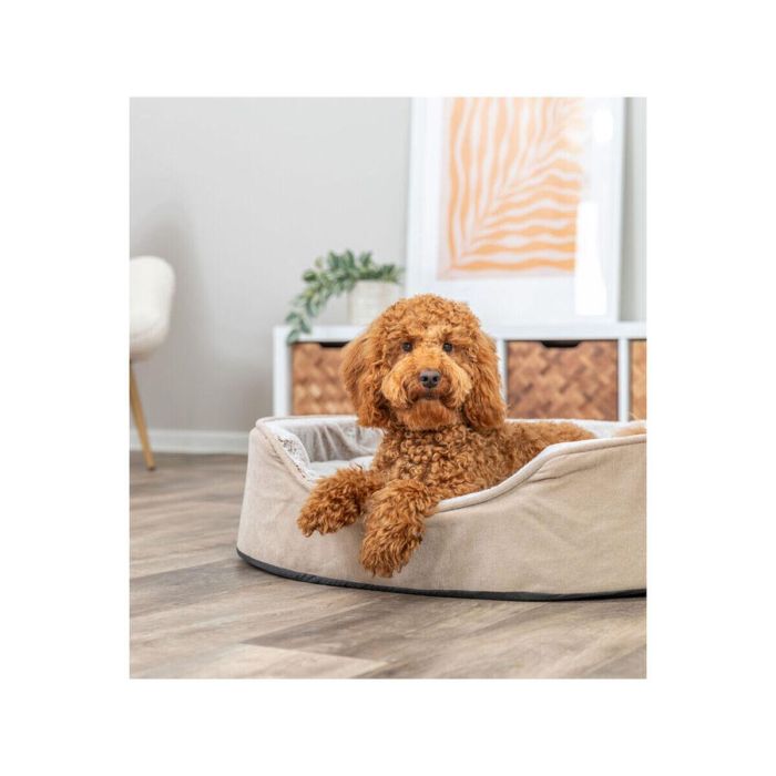 Cama para Perro Trixie Vital Lino Soft Beige Crema 60 x 45 cm 6 Cama para Perro Trixie Vital Lino Soft Beige Crema 60 x 45 cm 6