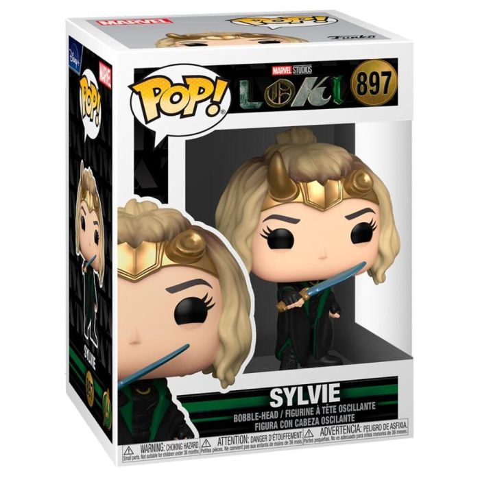 Funko Pop Marvel Loki Sylvie 55744 - Figura de Vinilo de 9cm con Caja Original 1