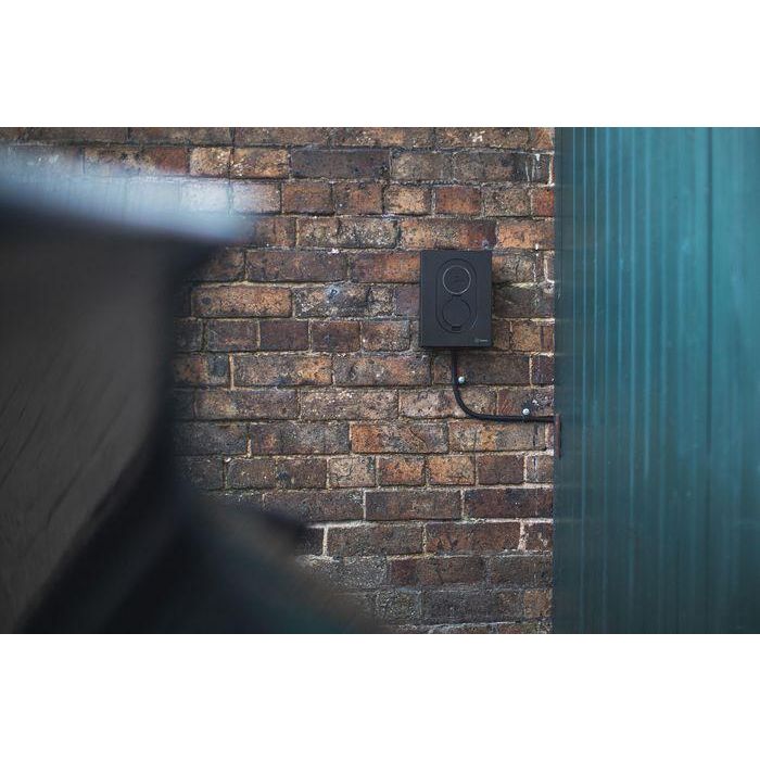 Zaptec Go Cargador de Pared para Vehículo Eléctrico 22kW Negro Asfalto Universal WiFi/4G, el más seguro y fácil de instalar 3