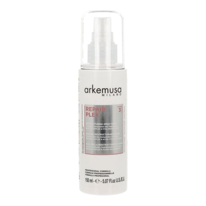 Arkemusa Repair Plex Spray Acondicionador sin Aclarado 150ml - Reestructurante, Fortalece, Desenreda, Hidrata y Protege Cabello Dañado